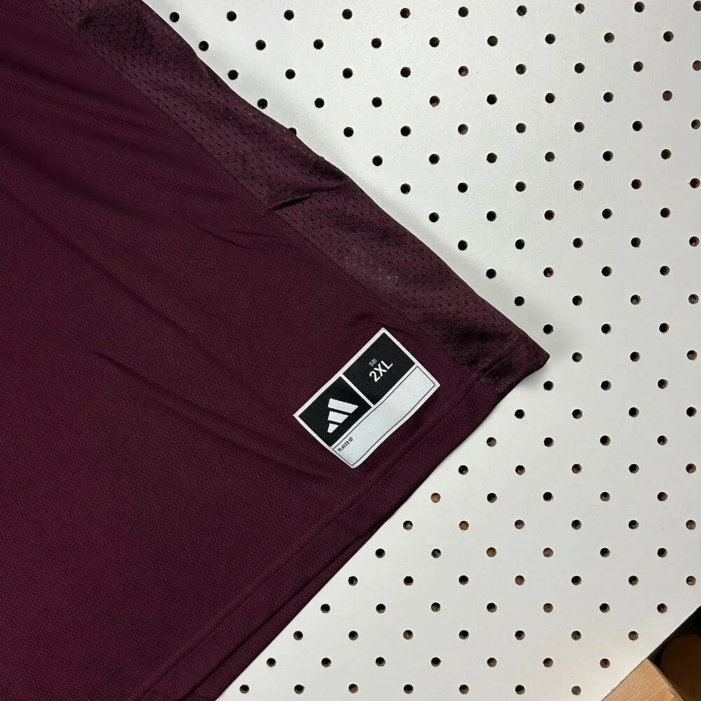 Mississippi State Bulldogs Basketball Jersey Sz XXL NWT $90 RETAIL Maroon White‎